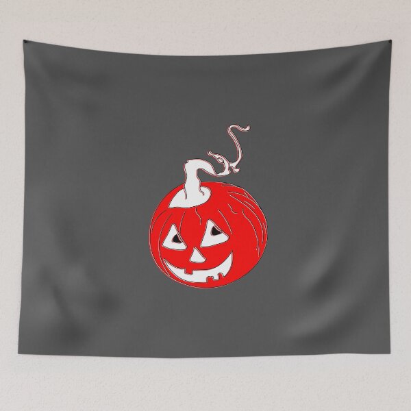 Item preview, Happy Hallowin Party Halloween day red pumpkin pixel art designed and sold by 4rpixs.
