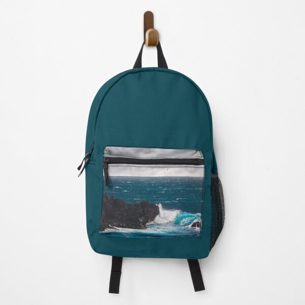 Item preview, Blue Atlantic Ocean Waves designed and sold by Dyrk Wyst Redbubble Shop.