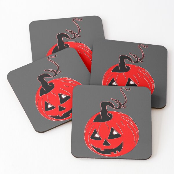 Item preview, Happy Hallowin Party Halloween day red pumpkin pixel art designed and sold by 4rpixs.