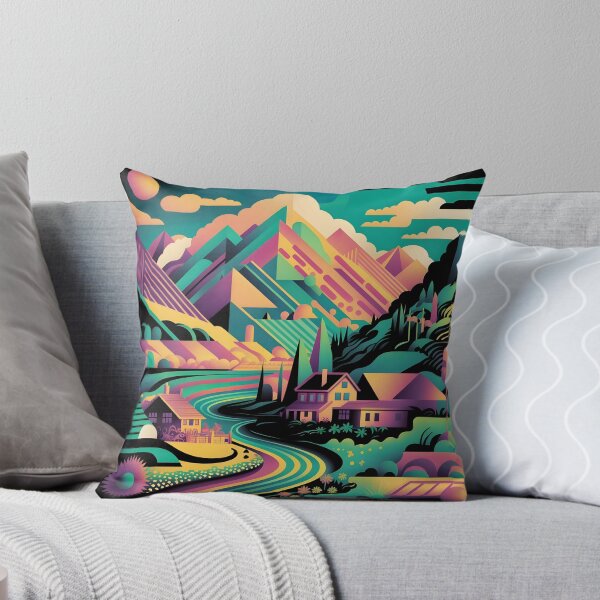 Item preview, Mountain Valley Pastel Hue designed and sold by WANBASTEN.