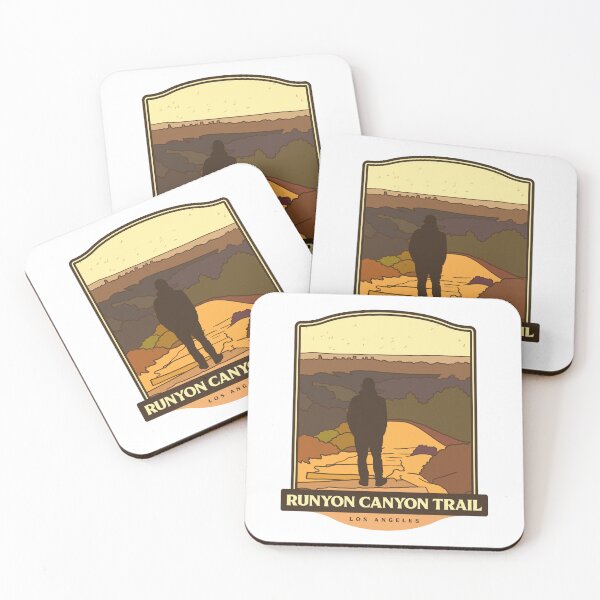 Item preview, Runyon Canyon Trail - Los Angeles hiking designed and sold by Moritz Schwäble.