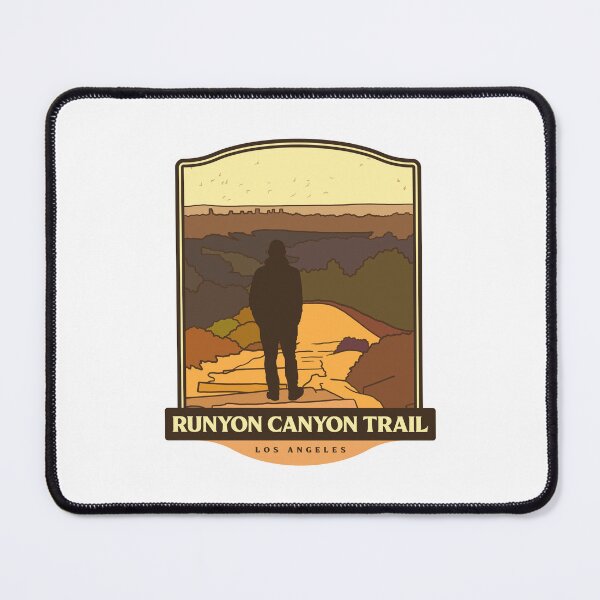 Item preview, Runyon Canyon Trail - Los Angeles hiking designed and sold by Moritz Schwäble.