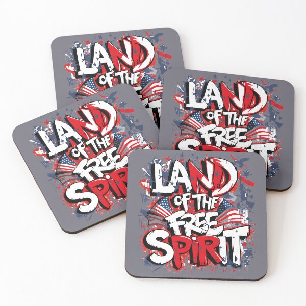 Item preview, LAND OF THE FREE SPIRIT: A Red, White & Blue Celebration designed and sold by SplashTastic.