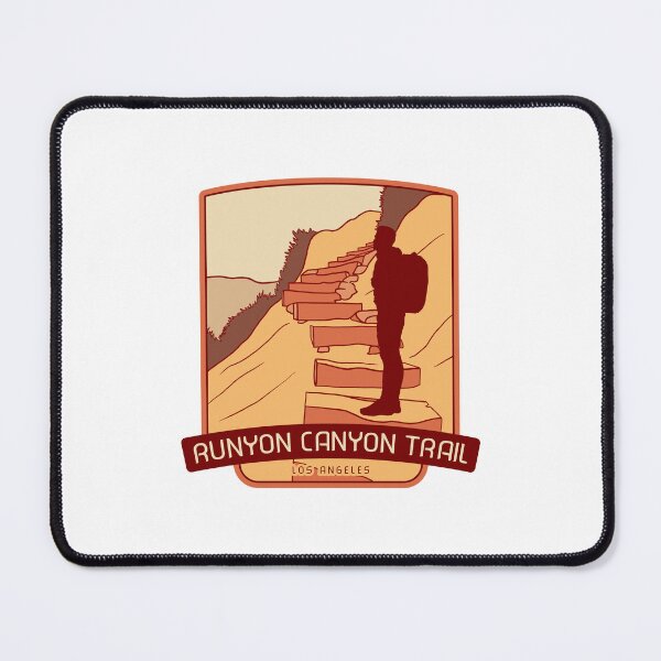 Item preview, Runyon Canyon Trail - Los Angeles hiking designed and sold by Moritz Schwäble.