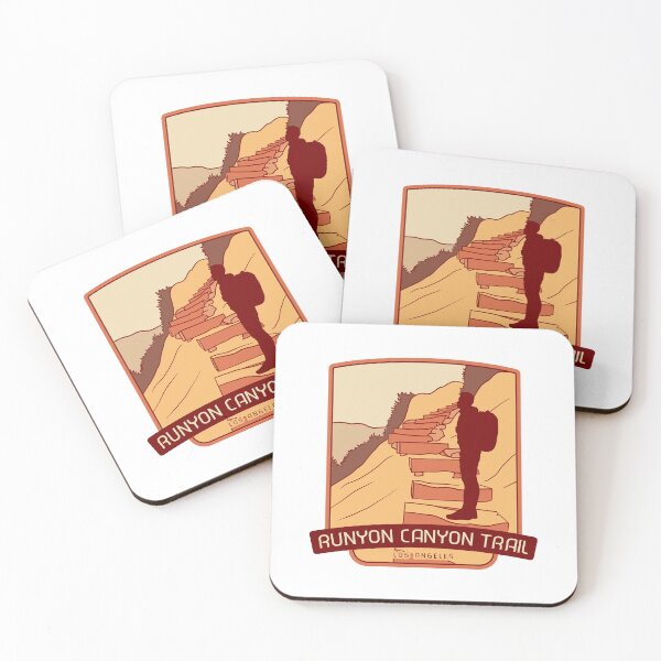 Item preview, Runyon Canyon Trail - Los Angeles hiking designed and sold by Moritz Schwäble.