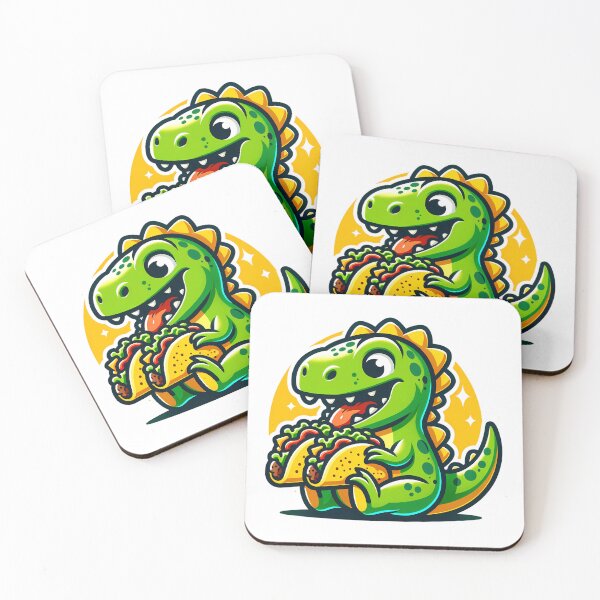 Item preview, Dinosaurs and Tacos designed and sold by PeelZinc.