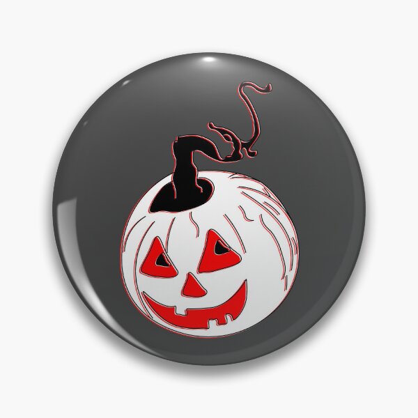 Item preview, Happy Hallowin Party Halloween day red pumpkin pixel art designed and sold by 4rpixs.
