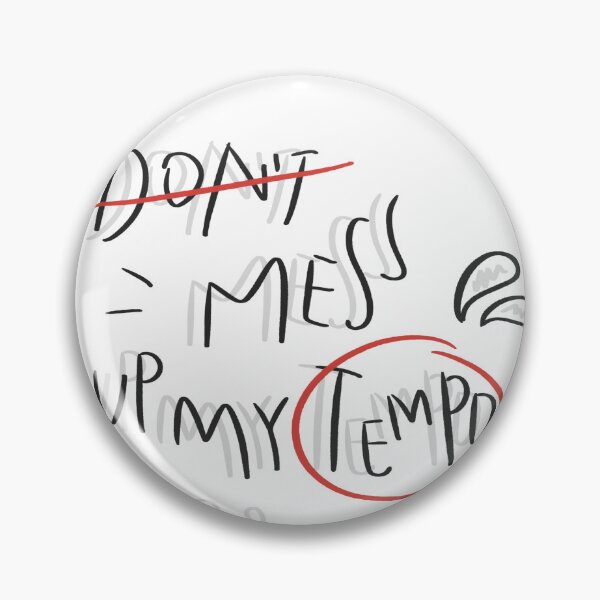 Item preview, Don't Mess Up My Tempo designed and sold by hibuttery.