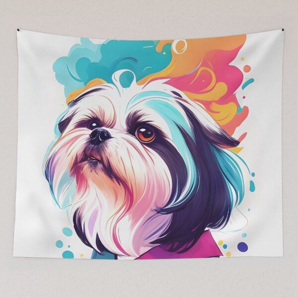 Item preview, Dog  vectorart tshirt design printready graffitistyle designed and sold by rodoxyes.