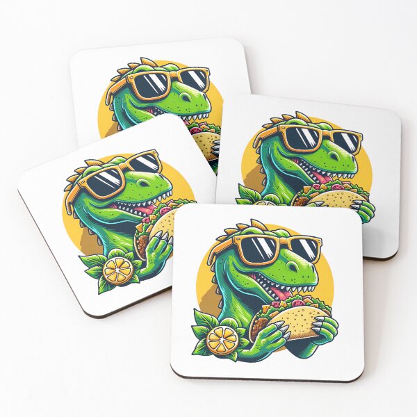 Item preview, Dinosaurs and Tacos designed and sold by PeelZinc.