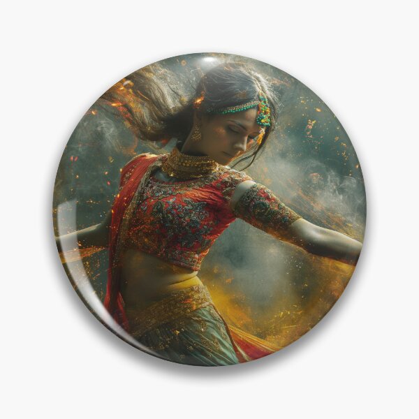Item preview, Indian woman dance art  designed and sold by Rockwpapart.