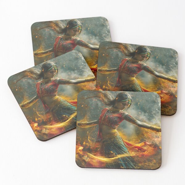 Item preview, Indian woman dance art  designed and sold by Rockwpapart.