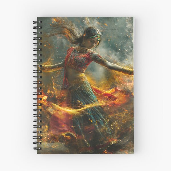 Item preview, Indian woman dance art  designed and sold by Rockwpapart.