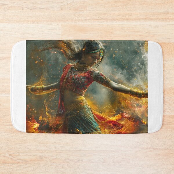 Item preview, Indian woman dance art  designed and sold by Rockwpapart.