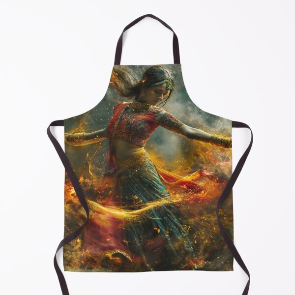 Item preview, Indian woman dance art designed and sold by Rockwpapart.