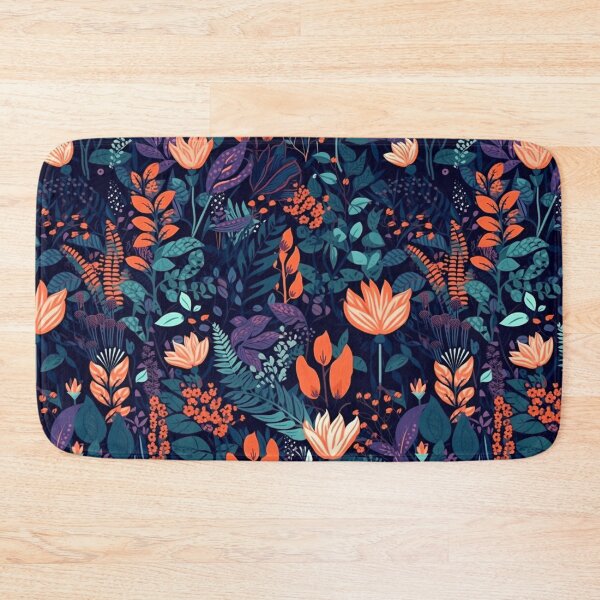 Item preview, Cool Seamless Botanical Pattern Design designed and sold by mondmakes.