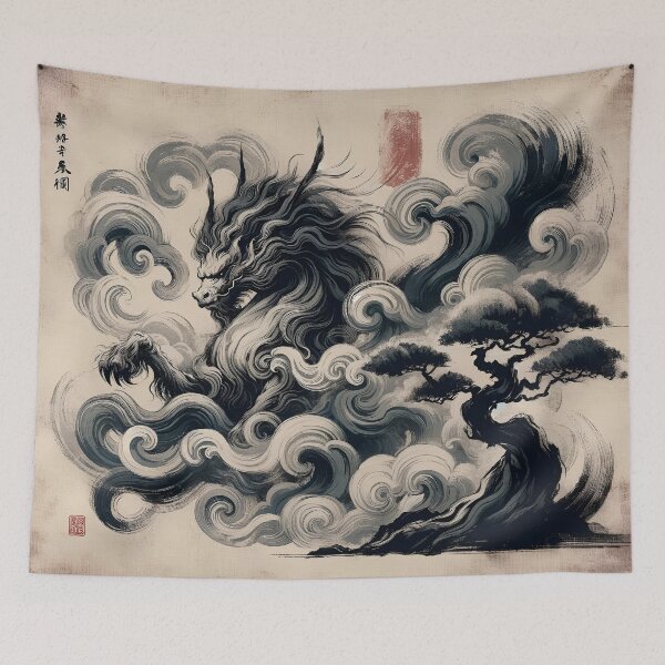 Item preview, Mystic Breeze: The Dragon's Dance designed and sold by mahajone.