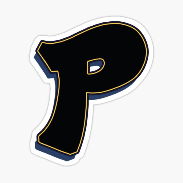 P black / yellow Sticker