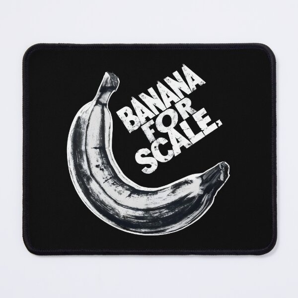 Item preview, Banana For Scale Black & White designed and sold by StarArtsStudio.