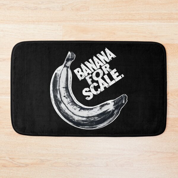 Item preview, Banana For Scale Black & White designed and sold by StarArtsStudio.