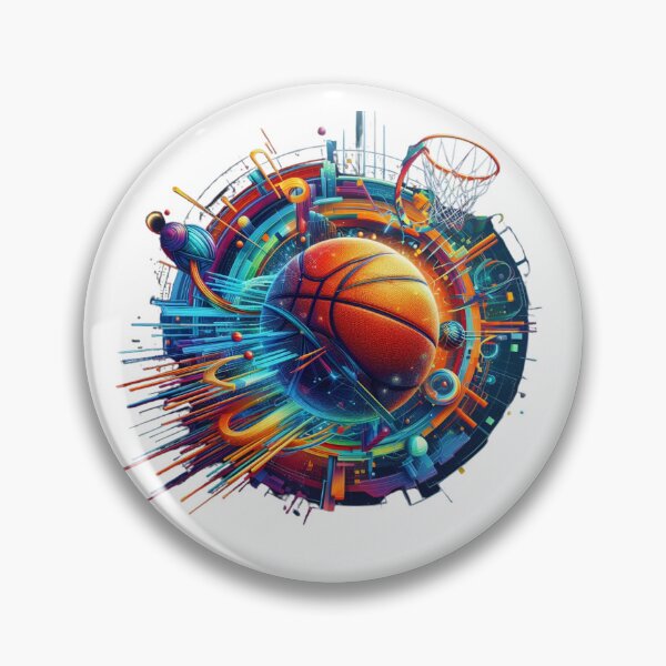 Item preview, Colorful Basketball: Where Art Meets Sport designed and sold by artdesignby.