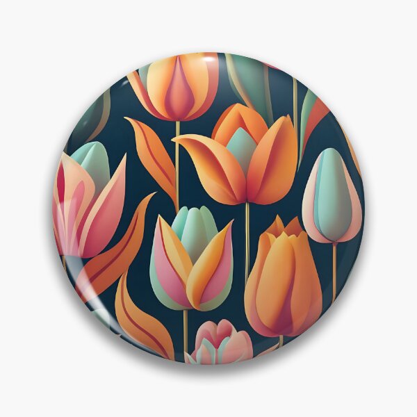 Artikelvorschau, Frühlings-Tulpenmuster entworfen und verkauft von Tamas Das.