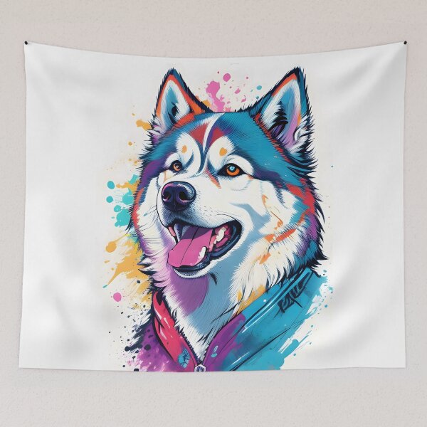 Item preview, Dog  vectorart tshirt design printready graffitistyle designed and sold by rodoxyes.