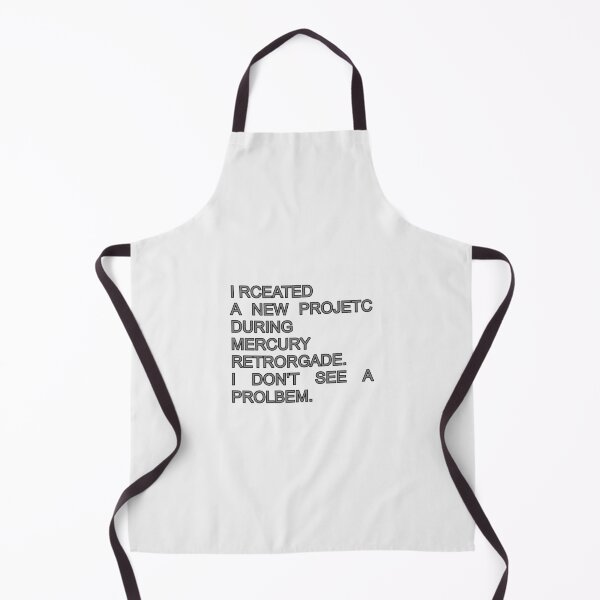 Item preview, I created a new project during Mercury retrograde. I don't see a problem. designed and sold by mariya-ivanova.