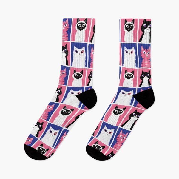 Item preview, Pop art cats designed and sold by ChonkypurrArt.