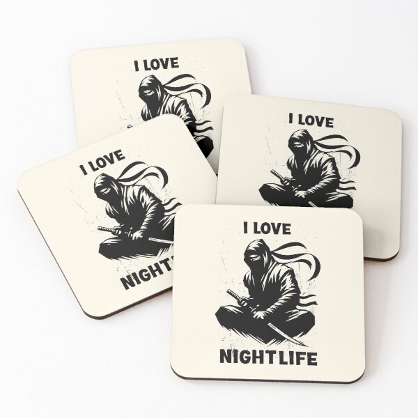 Item preview, Ninja: I Love Nightlife designed and sold by SesameTees.
