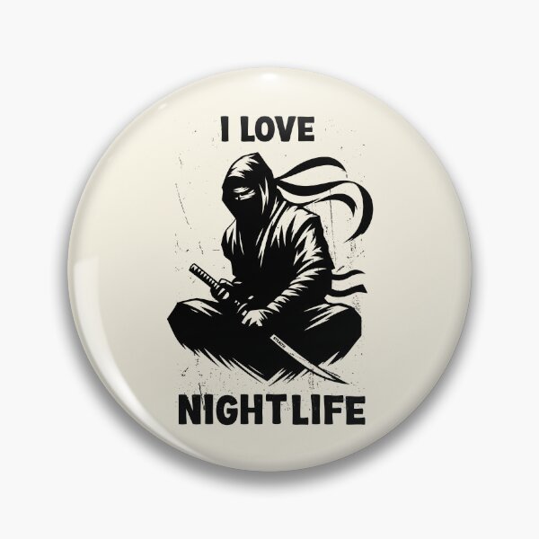 Item preview, Ninja: I Love Nightlife designed and sold by SesameTees.