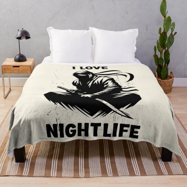 Item preview, Ninja: I Love Nightlife designed and sold by SesameTees.
