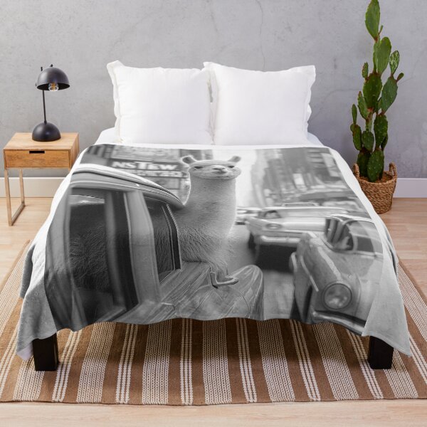 Item preview, Lama pacos street newyork art designed and sold by Rockwpapart.
