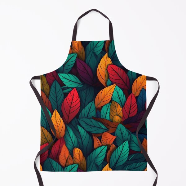 Item preview, Colorful Leaf Themed Seamless Pattern Design designed and sold by mondmakes.