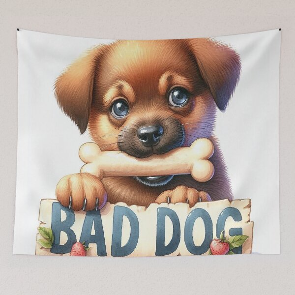 Item preview, bad dog designed and sold by Kid1sta.