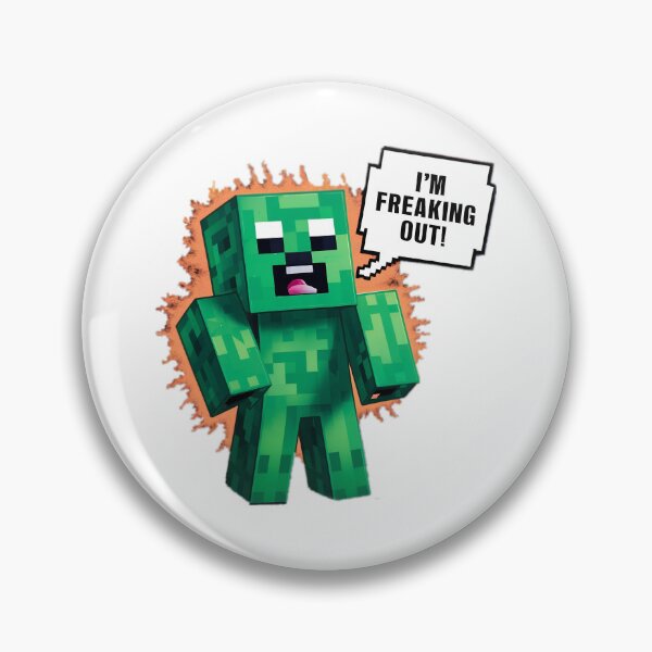 Item preview, Creeper Freaking Out designed and sold by PlanetMarker.