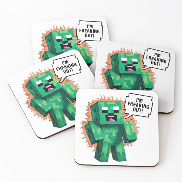 Item preview, Creeper Freaking Out designed and sold by PlanetMarker.
