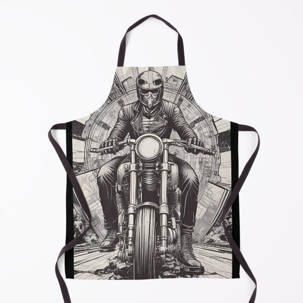 Item preview, VINTAGE BIKER #1 designed and sold by lebarbu.
