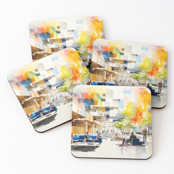 Item preview, Whistlerian Watercolor Illustration 13 of 39 designed and sold by TheBrainArt.