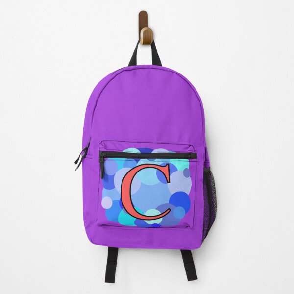 Item preview, Blue Bubbles Upper Case Letter C Monogram designed and sold by MGonline.