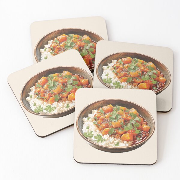 Item preview, Vegetarian Pumpkin Curry Rice designed and sold by Alicia Chee.