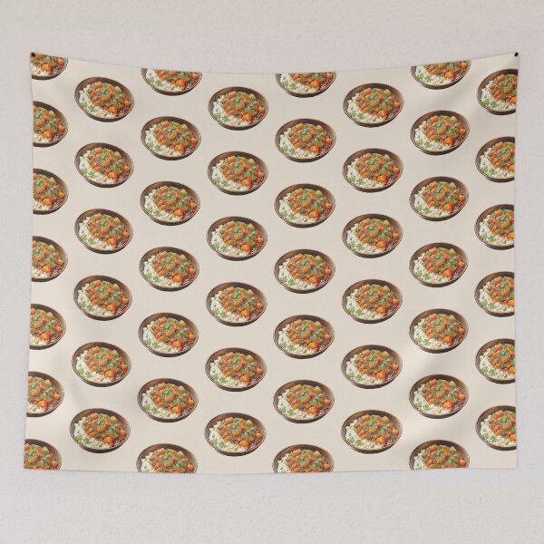 Item preview, Vegetarian Pumpkin Curry Rice designed and sold by Alicia Chee.