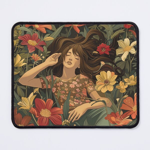 Item preview, Floral Dream Portrait designed and sold by palmyst.