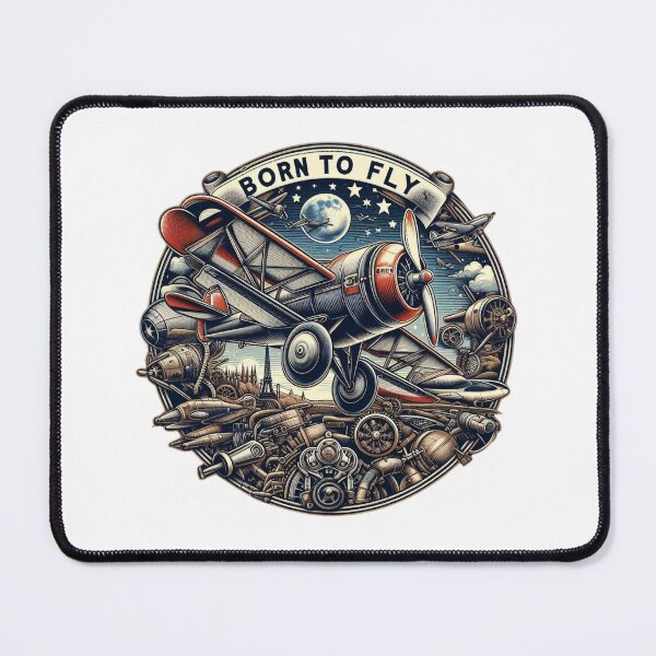 Item preview, Vintage Sky Warrior: Born to Fly Limited Edition Artwork designed and sold by artdesignby.