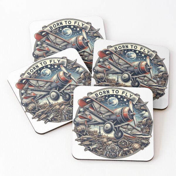 Item preview, Vintage Sky Warrior: Born to Fly Limited Edition Artwork designed and sold by artdesignby.