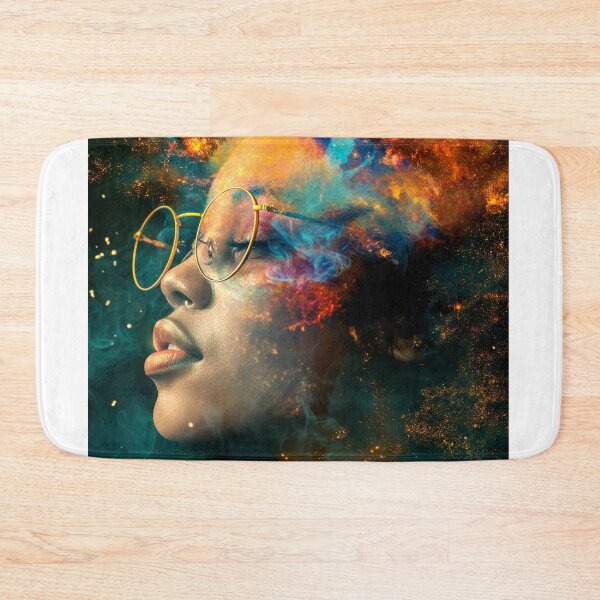 Item preview, african gold art sky painting  designed and sold by Rockwpapart.