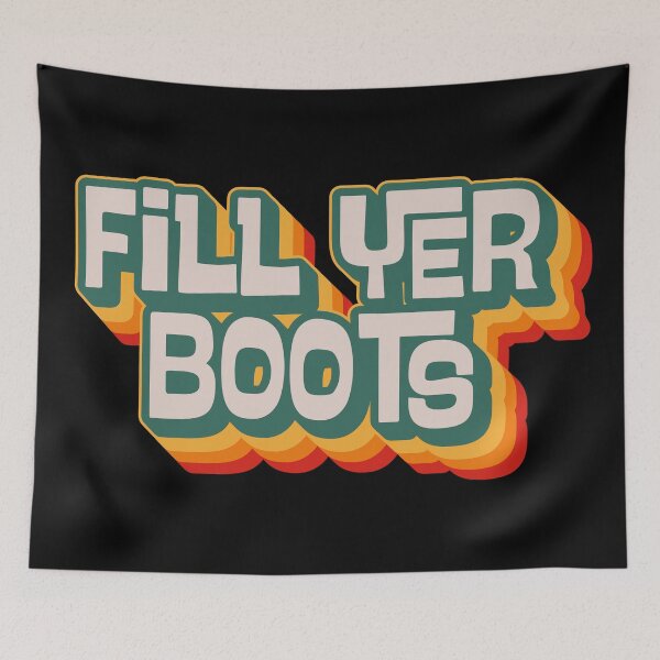 Item preview, Fill Yer Boots designed and sold by Texterns.