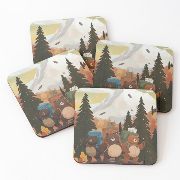 Item preview, Adventurous Bear Guides designed and sold by cute-animals99.