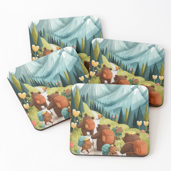 Item preview, Adventurous Bear Guides designed and sold by cute-animals99.