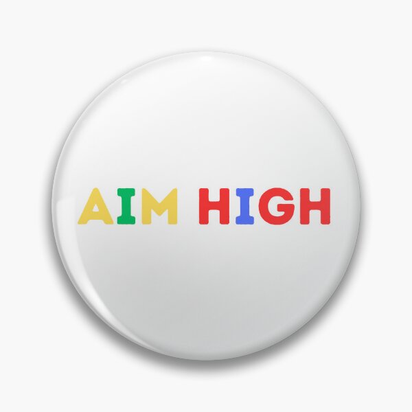 Artikelvorschau, Aim High (Stimmungsfarben) – Taschenversion. entworfen und verkauft von MoodThreads.